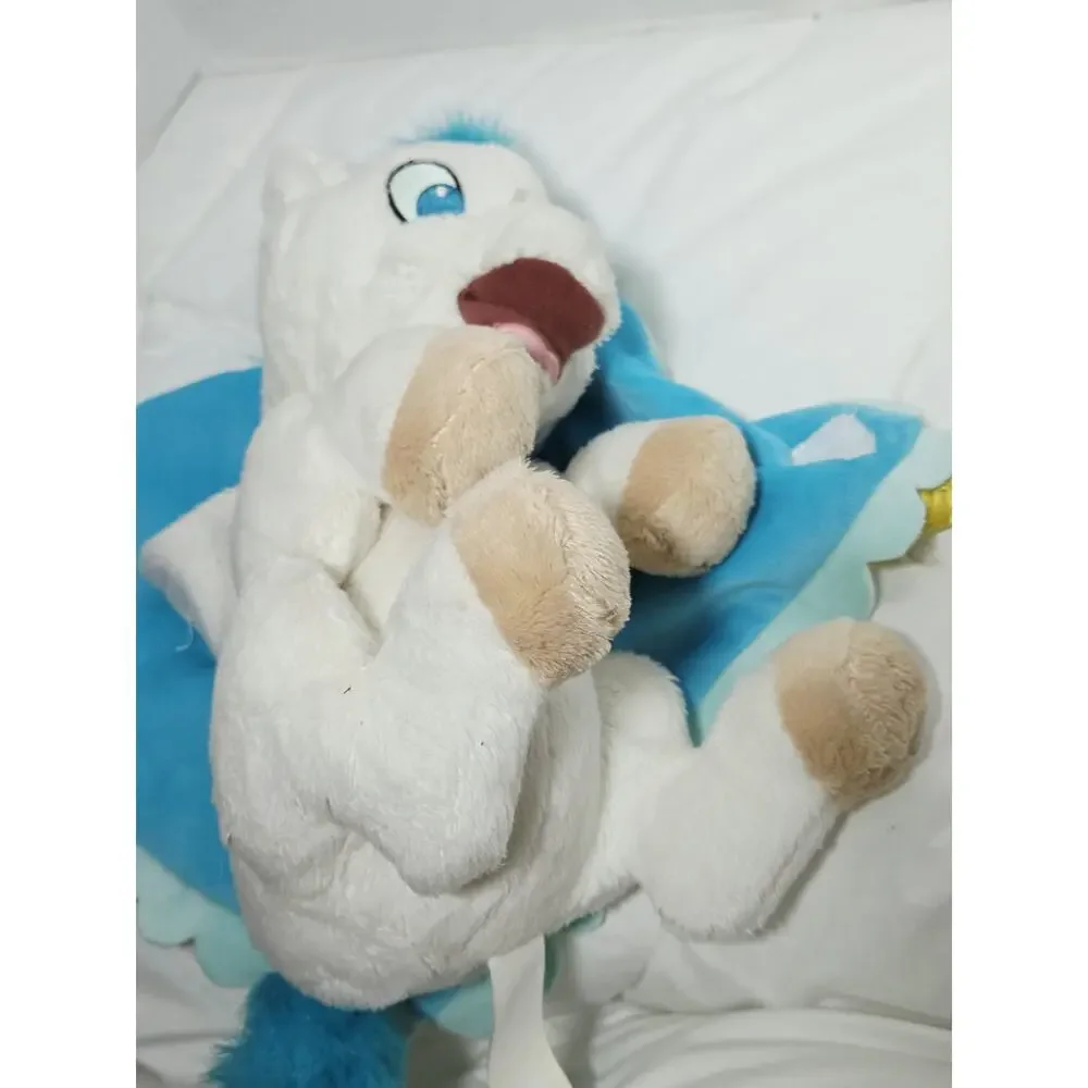 Hercules Baby Pegasus Unicorn Blanket 11” Plush Soft Doll Disney Parks Retired